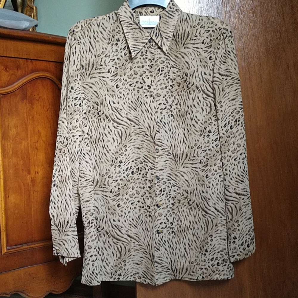 Blouse animal print